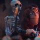 Skeleton warriors are no match for Brendar the Barbarian.